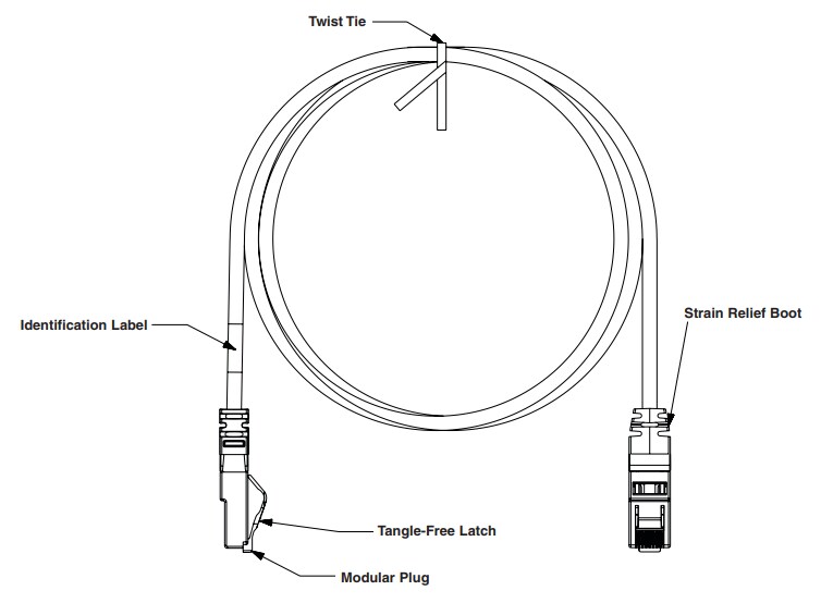 Panduit UTPSP TX6™ Plus Patch Cords